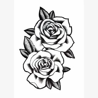 Татуировка роза эскиз (78 фото)