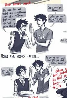 Percy Jackson Harry Potter fan art - Google Search Everythin