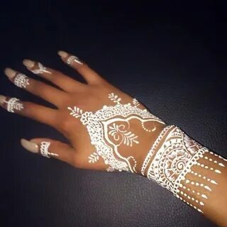 What is White Henna & Why It Is so Popular? Henna tattoo des