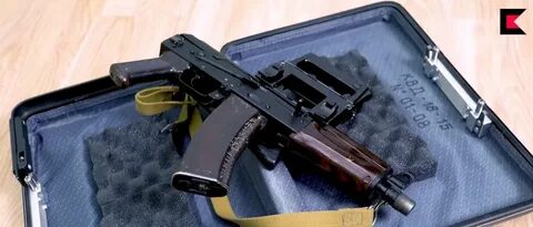 The KGB Operational Briefcase. AKS-74U inside. -The Firearm 