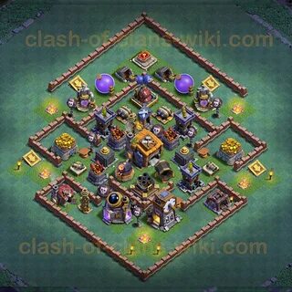 Best Builder Hall Level 7 Base - Clash of Clans - BH7, #8