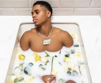 Bubbles And Roses: Fashion Model Deven Hubbard Featured In A