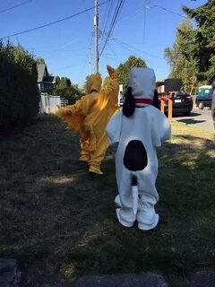Snoopy and Woodstock Halloween Costumes Peanuts halloween co