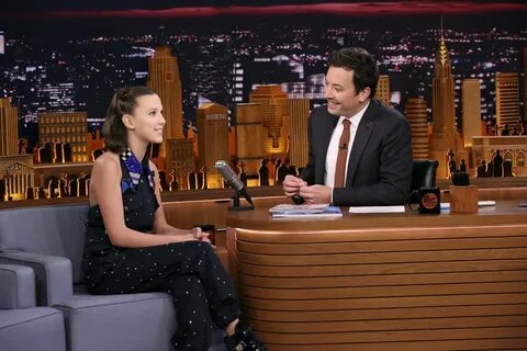 Millie Bobby Brown Performs "Stranger Things" Rap On Fallon'