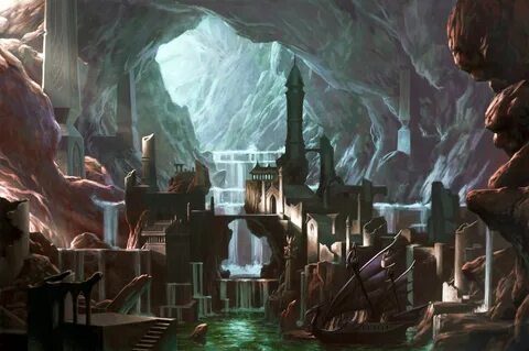 Underground City Warhammer Online, Chris Dien Dwarven city, 