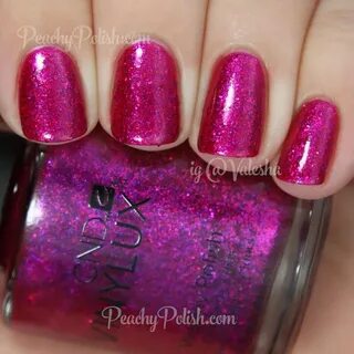 Butterfly-Queen Sparkly nail polish, Cnd vinylux nail polish