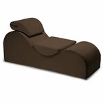 Liberator Esse Lounge Chair, Espresso Velvish: Buy Online in