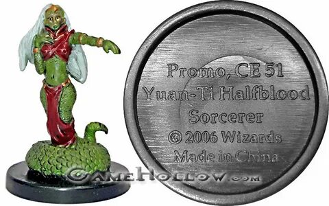 War of the Dragon Queen Yuan-Ti Halfblood Sorcerer (Promo Pr