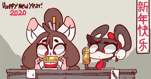 ugoira, diives, xingzuotemple / Happy New Year 2020 - pixiv