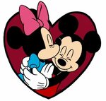 Mickey et Minnie Mickey and minnie kissing, Mickey minnie mo