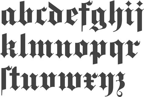 MyFonts: Blackletter typefaces Tattoo lettering fonts, Graff