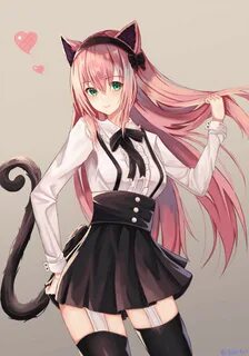 Pink-Haired Neko Original - Imgur