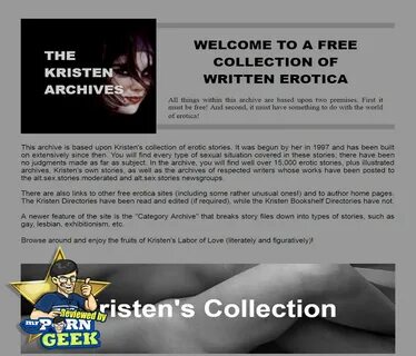 Kristen Sex Archives (50+)