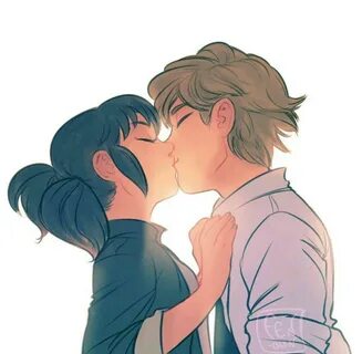 Image about kiss in Miraculous Ladybug 🐞 🐱 by febejoke