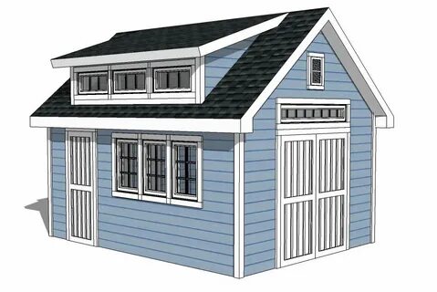 Shed Plans: How to Build a Shed Storage Building Plans