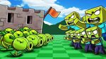 Minecraft PLANTS VS ZOMBIES BOSS CHALLENGE! (ZOMBIE BOSS ATT