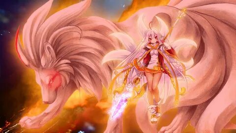 Nine Tailed Fox Anime Girl