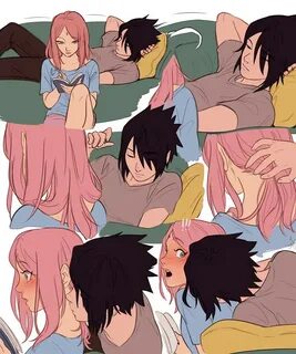 Artwork Chuyện tình yêu giữa Sasuke và Sakura!