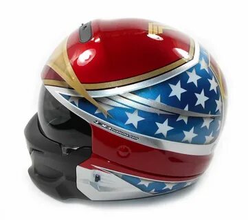 Image result for wonder woman motorcycle helmet Wonder woman