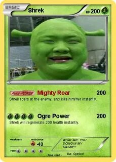 Pokémon Shrek 504 504 - Mighty Roar - My Pokemon Card