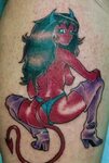 Scary Devil Tattoos - Images, Pictures -Tattoos Hunter