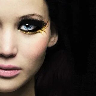 As maquiagens de Katniss Everdeen em Jogos Vorazes Jogos vor
