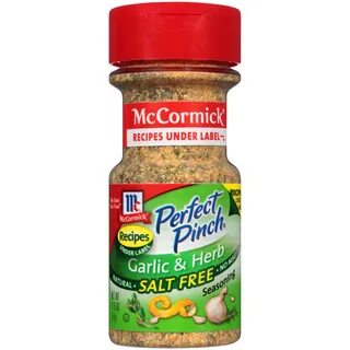 2 Pack) McCormick Perfect Pinch Garlic & Herb Salt Free Seas