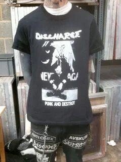 Discharge Cal Punk n Destroy T-shirt Etsy