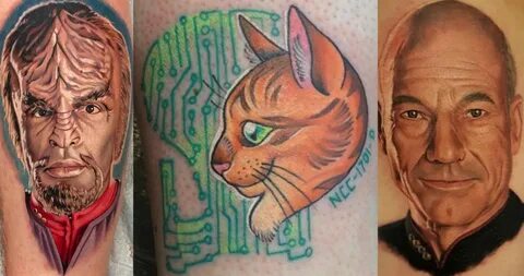 Star Trek Tattoo / Star-Trek-Finished @ Geeky Tattoos - gran