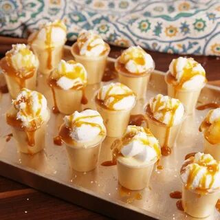 Salted Caramel Pudding Shots Pudding shots, Caramel pudding,