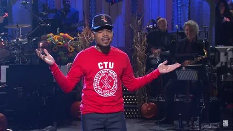 Chance the Rapper Double Duties the Hell Out of 'SNL' GQ
