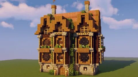 Beautiful Wooden House Minecraft - Diy Projects