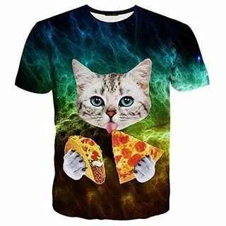 funny cat shirts prime - LAIDIPAS Unisex 3d Cat Pattern Prin