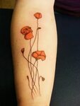 poppy tattoo Tatuaje de amapolas, Tatuajes preciosos, Amapol