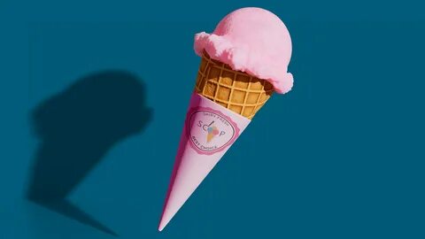 Ice cream logo on Behance