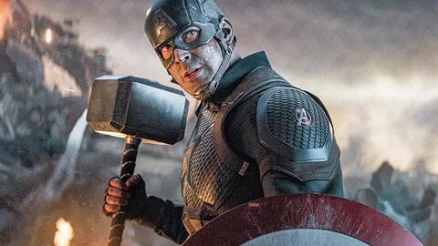 No, Captain America summoning lightning with Thor's hammer M