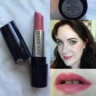 Mary Kay Gel Semi-Matte Lipstick swatch in Mauve Moment Mary
