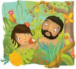 Adam and Eve on Behance