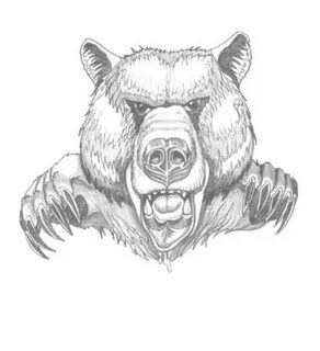 TATTOOS: Wolf And Bear Tattoo Stencils