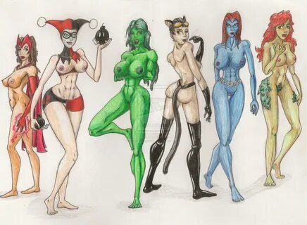 Naked marvel characters ♥ Голые Актрисы Из Мстителей.