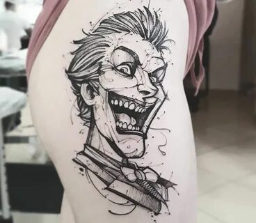 Joker tattoo by Jakub Kowalski Photo 25749 Joker tattoo desi