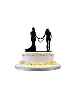 Other Decorations Lesbian *NEW* LGBT Wedding Cake Topper Fem