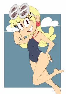 Leni in a swimsuit The Loud House Cute cartoon drawings, The