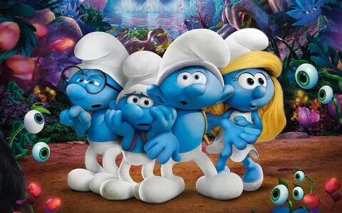 Smurfs The Lost Village HD wallpaper