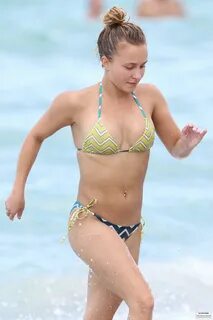 Hayden Panettiere bikini candids in Miani Beach Celebrity Oo