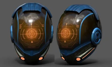 3d model helmet scifi fantasy futuristic military