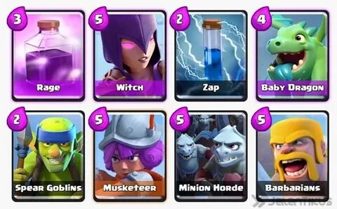 Kombinasi Battle Deck Minion Horde Terbaik di Clash Royale J