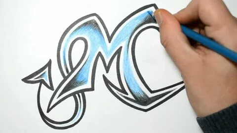 graffiti letter m - Besko