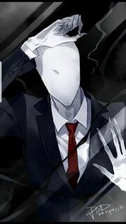 Behind The Screen Slender man, Slenderman., Personagens de t