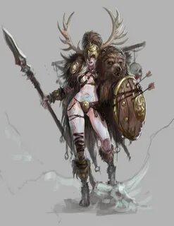 Female Barbarian #2 image - (themadhouse) Fantasy character 